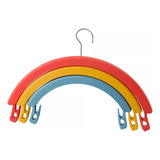 Perchero Arco Iris Percha Organizador Arcoiris Tender Ropa