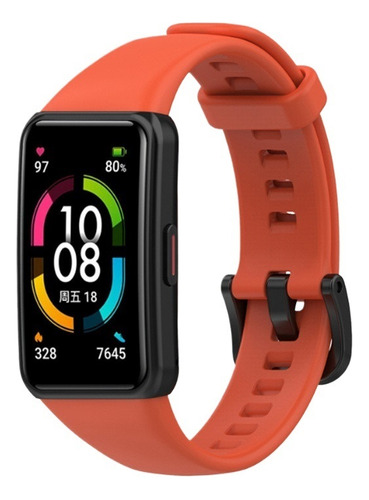 Para Huawei Band 6/6 Pro Pulsera Deportiva De Silicona