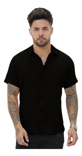 Camisa Masculina Linho Social Linha Premium