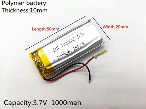 Bateria 1000 Mah 3,7v  Baba Eletronica