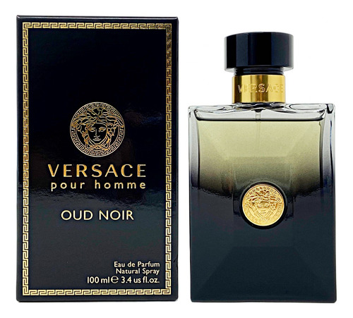 Versace Oud Noir Eau De Parfum 100 Ml Para Hombre