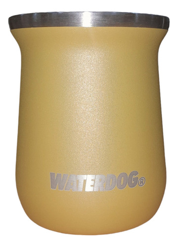 Mate Termico Waterdog Zoilo 240 Ml Acero Color Verde Oliva Liso