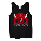 Polera Musculosa Pearl Jam Lightning Bolt Rock Abominatron