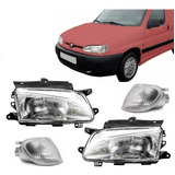 Juego Combo X4 Optica Giros Peugeot Partner 1999 / 2006