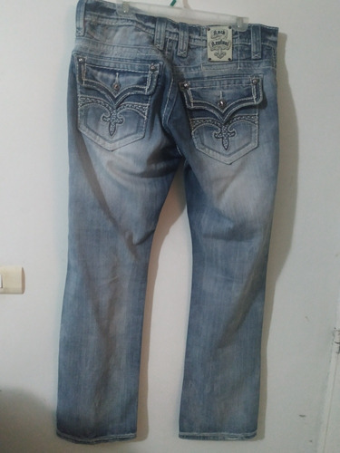 Pantalón Rock Revival Talla 36 Hombre Precio Fijo