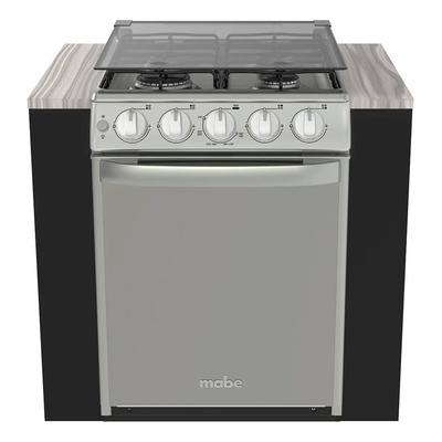 Cocina Mabe ProfesionalEMC5046CAI color silver con puerta con visor | Envío gratis