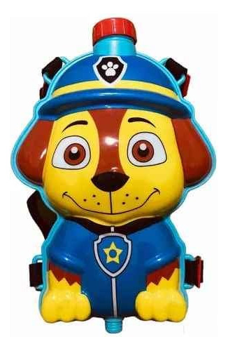 Paw Patrol Pistola De Agua Con Mochila Patrulla Canina