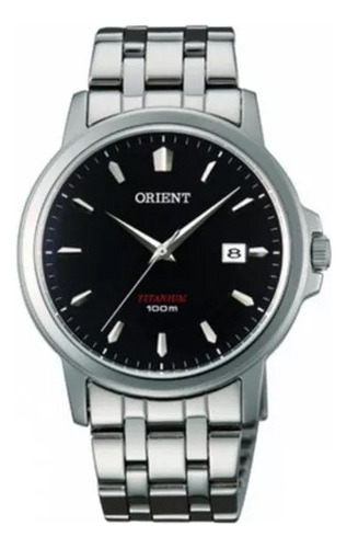 Reloj Orient Hombre Titanium Sumergible 100 Mts Cunb3001b