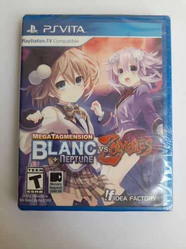 Megatagmension Blanca Vs Zombies +neptune Psvita