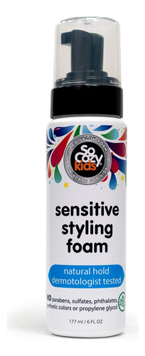 Socozy Espuma De Peinado Sensible Para Niños Espuma Sensible