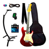 Guitarra Tagima Tg-540 Tg 540 Mr Kit Com Capa Completo Ofert