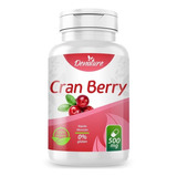 Suplemento Em Cápsulas Denature Encapsulados Cran Berry 500mg 100 Vitaminas Naturais Sabor Natural Em Pote De 200g Un