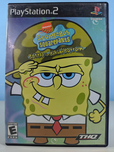 Jogo Spongebob Squarepants Battle For Bikini Bottom Ps2 Usa