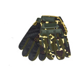 Espectacular Guantes Moto O Cicla Camuflado Militar