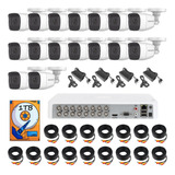 Kit Circuito Cerrado 16 1080p Epcom Audio Metal 1tb