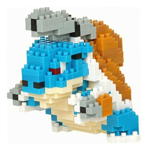 Nanoblock Pokémon Mega Blastoise, Juego De Construcción De