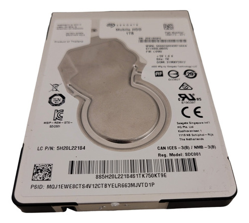 Disco Seagate Mobile Hdd St1000lm035 1 Tb - Impecable