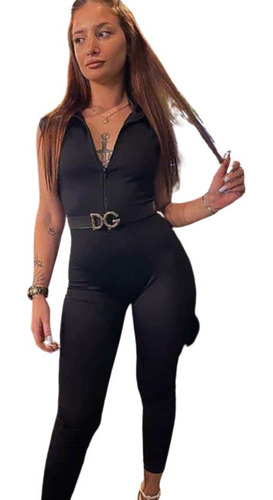 Catsuit Mono Elastizado Musculosa Largo! 100% Lycra Premium 