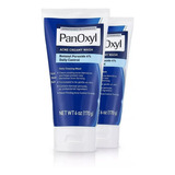 2 Pk Panoxyl Acné Creamy Facial Wash 4% Peróxido De Benzoilo