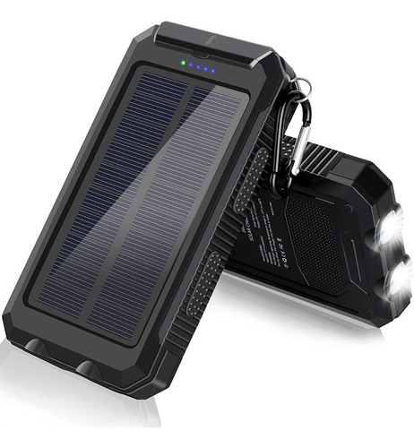 Powerbank Cargador Portatil Recarga Solar 20000 Mah