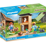 Playmobil Country 70675 Set Alimentacion De Conejos