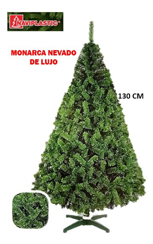 Pino Monarca Verde Nevado, Marca Naviplastic, 1.30m