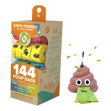 Bolsas Para Perros X 144 Bolsas Biodegradable Y Emoji Poo Color Multicolor