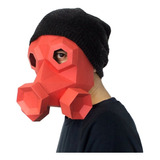 Máscara Antigas_ Gas Mask Craft Papercraft Papel Paper Pdf