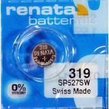 Renata Batteries 319/sr527sw - Batería De Reloj Con Pila De 