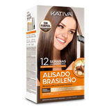 Kit De Alisado Brasileño Kativa Original 12 Semanas Liso Pro
