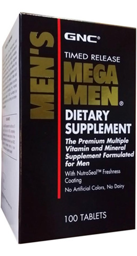 Mega Men Vitamins - Gnc Gnc Mega Men Time Release 100ct Usa 
