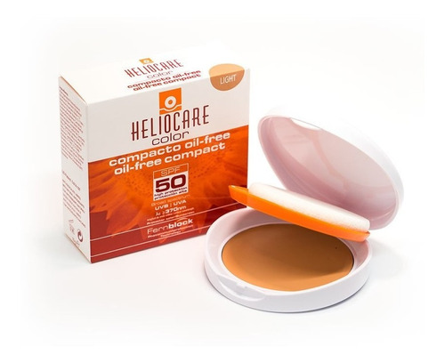 Heliocare Fps 50+ Oil Free Light Polvo Compacto 10 Gr.