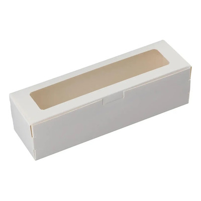 20 Cajas Para Macarrones Con Ventana Transparente