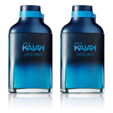 Kit 02 Perfume Kaiak Oceano Natura Masculino 100ml