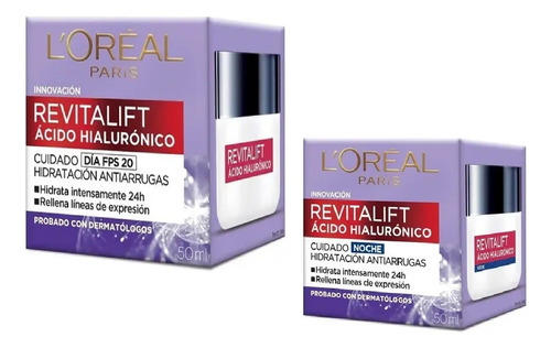 Kit Revitalift Cuidado Facial Crema De Día + De Noche 