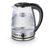 Pava Elèctrica Yelmo Pe-3907 Vidrio 1,8 Lts. Mate Cafè