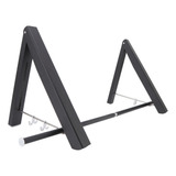 Colgador De Ropa De Pared Retráctil Negro Plegable