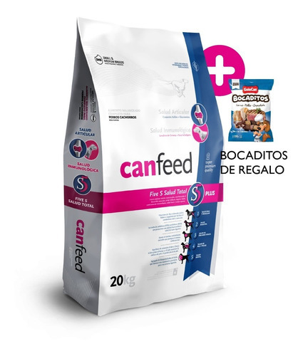 Can Feed X 20kg Cachorros Super Premium Smb ( Razas Pequeñas Y Medianas )