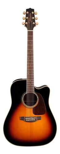 Guitarra Acústica Takamine Gd51ce Para Diestros Brown Sunburst Brillante