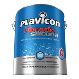 Plavicon Fibrado Silicona 20 Kg Impermeabilizante Techos Mm