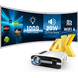 Proyector Uhd 4k Wifi 5g 13,000 Lúmenes Lcd Smart.