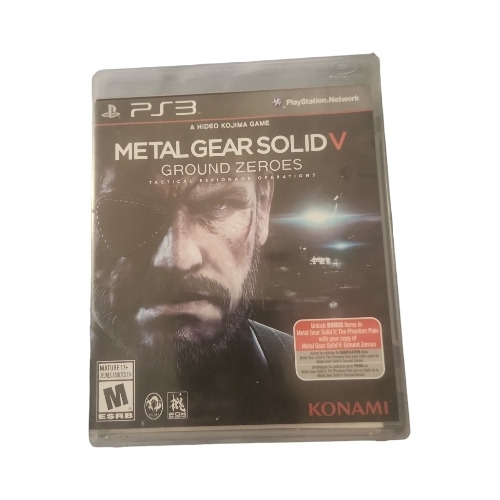 Metal Gear Solid V Ground Zeroes Ps3 Fisico
