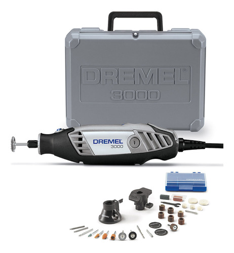 Minitorno Dremel 3000 Con 30 Accesorios Eje Flex Maletin