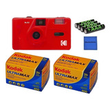 Paquete Básico De Cámara Instantánea Kodak M35: 2 Películas 