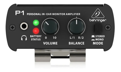 Amplificador De Auricular Behringer P1 In Ear Monitor Oferta