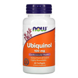 Suplemento Em Softgels Now  Ubiquinol Em Pote 60 Un