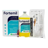 Fortemil 500ml Suero Energético Bovinos Equinos Porcinos