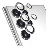 5x Películas Câmera Metal P/ Samsung Galaxy S24 Ultra Prata