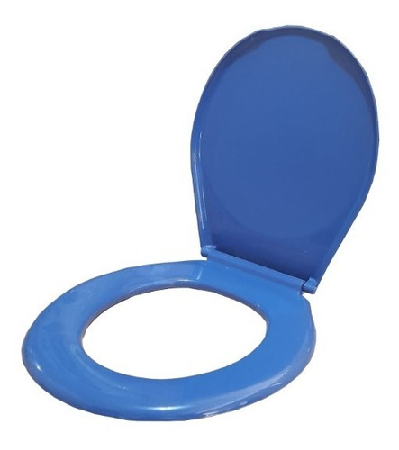 Tapa Asiento Sanitario Azul Celeste Redondo