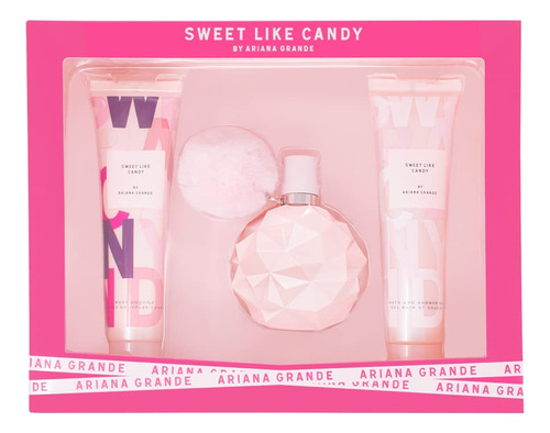 Set Para Dama Ariana Grande Sweet Like Candy 3pzs